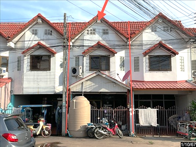 รูป ทาวน์เฮ้าส์ สำหรับขาย จินดาวิลเลจ หมื่นไวย เมืองนครราชสีมา นครราชสีมา - รูปที่ 1/14