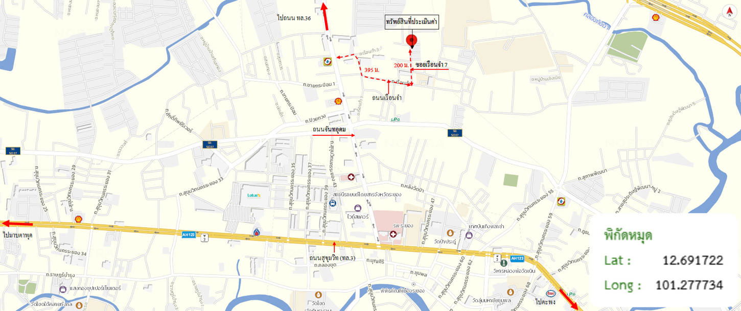 รูป ทาวน์เฮ้าส์ สำหรับขาย - เชิงเนิน เมืองระยอง ระยอง - รูปที่ 29/30