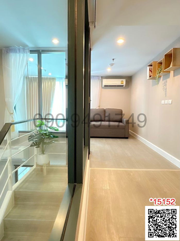 รูป เช่า คอนโด เมโทร สกาย ประชาชื่น type 2 ชั้น ห้องตกแต่งสวย พร้อมเข้าอยู่ ใกล้ MRT สถานีบางซ่อน - รูปที่ 11/15