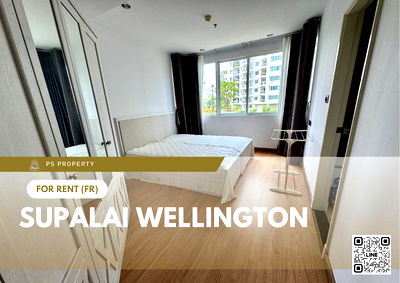 Condos for rent Bangkok : For rent ✨ Supalai Wellington ✨ 2 bedrooms, 2 bathrooms, fully furnished and equipped with appliances