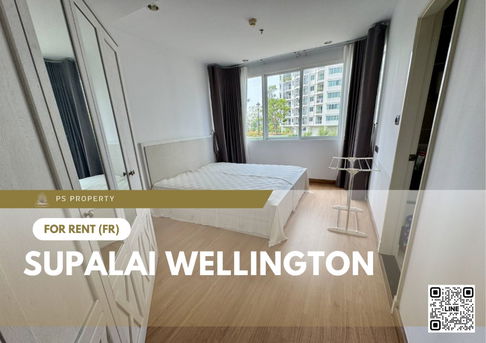 For rent ✨ Supalai Wellington ✨ 2 bedrooms, 2 bathrooms, fully furnished and equipped with appliances
