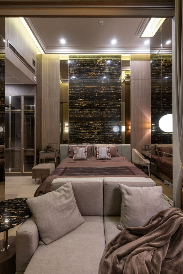 รูป ให้เช่า Ashton Asoke ติดรถไฟฟ้า อยู่ชั้นสูง ตกแต่งครบ สไตล์ luxury - รูปที่ 6/15