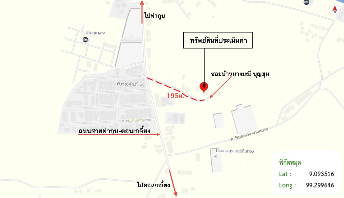รูป บ้านเดี่ยว สำหรับขาย - วัดประดู่ เมืองสุราษฎร์ธานี สุราษฎร์ธานี - รูปที่ 40/40