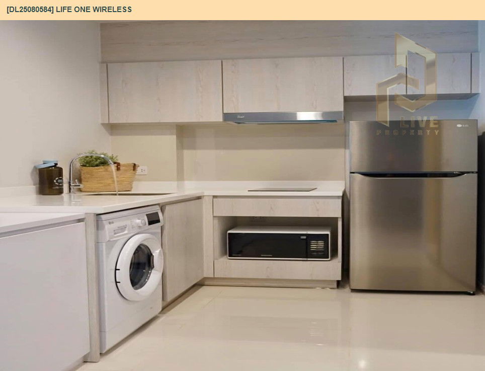 picture DL25080584 Condo for rent, Life One Wireless near BTS Ploen Chit, ready to move in, call urgently 0656133286 LineID @655ebbvc - 12/12