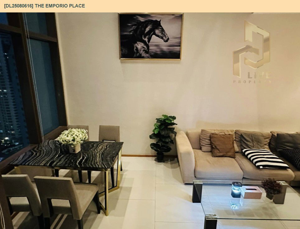 picture DL25080616 Condo for rent, The Emporio Place near BTS Phrom Phong, ready to move in, call urgently 0656133286 LineID @655ebbvc - 5/13