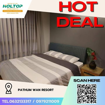 #Z1983💥180868🔥Condo for rent at Pathum Wan Resort