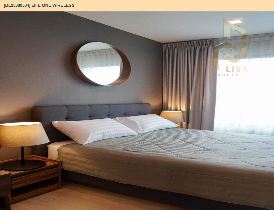picture DL25080584 Condo for rent, Life One Wireless near BTS Ploen Chit, ready to move in, call urgently 0656133286 LineID @655ebbvc - 2/12