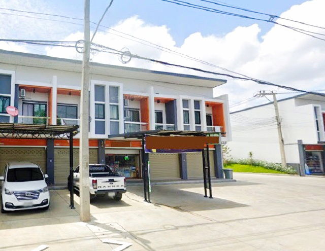 picture Nang Rong-Lahan Sai Road. NangRong School 1.5 km. 2-story commercial building for rent 28 sq.wa. 208 - 1/8