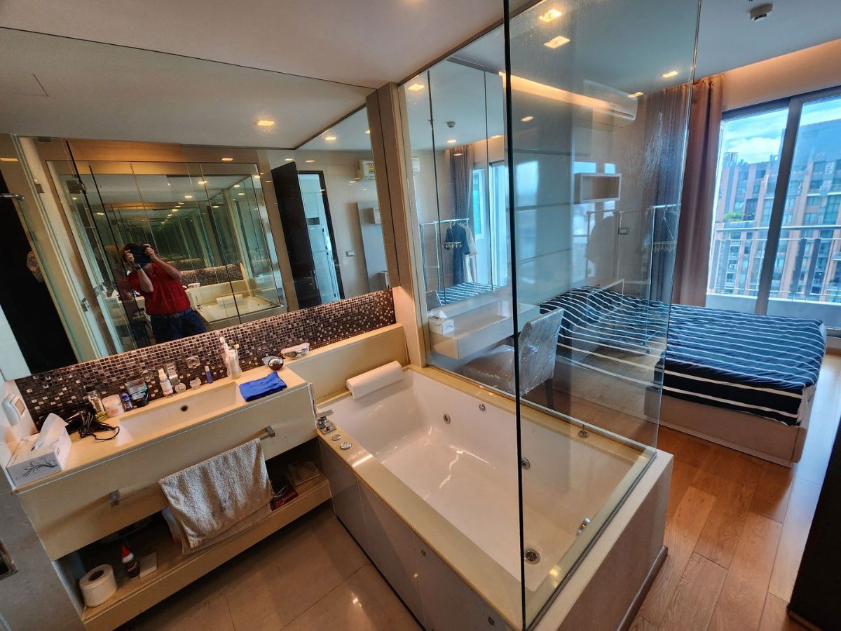 picture 🥳[Rent-RAR2508-2132] The Address Asoke. Fl.42*Washing machine *Near BTS Phetburi💚Line id: @thefirstagent** - 10/18