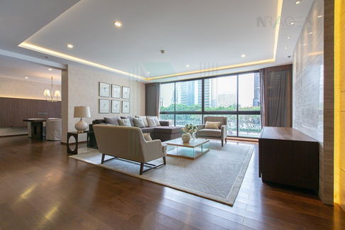 ให้เช่าคอนโด เดอะ ฮัดสัน สาทร 7 อาคาร 1 ชั้น 11 4 ห้องนอน ขนาด 317 ตรม ใกล้ สถานทูตสิงคโปร์