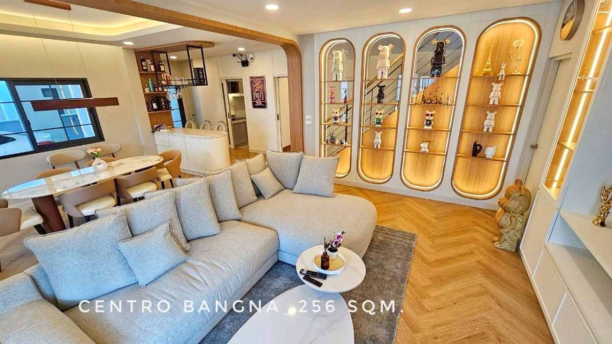 รูป ขายบ้านเดี่ยวหรู พร้อมอยู่ Centro บางนา ตกแต่งบิ้วอินครบสไตล์ Modern Luxury เพียง 16.9 ลบ - รูปที่ 3/19