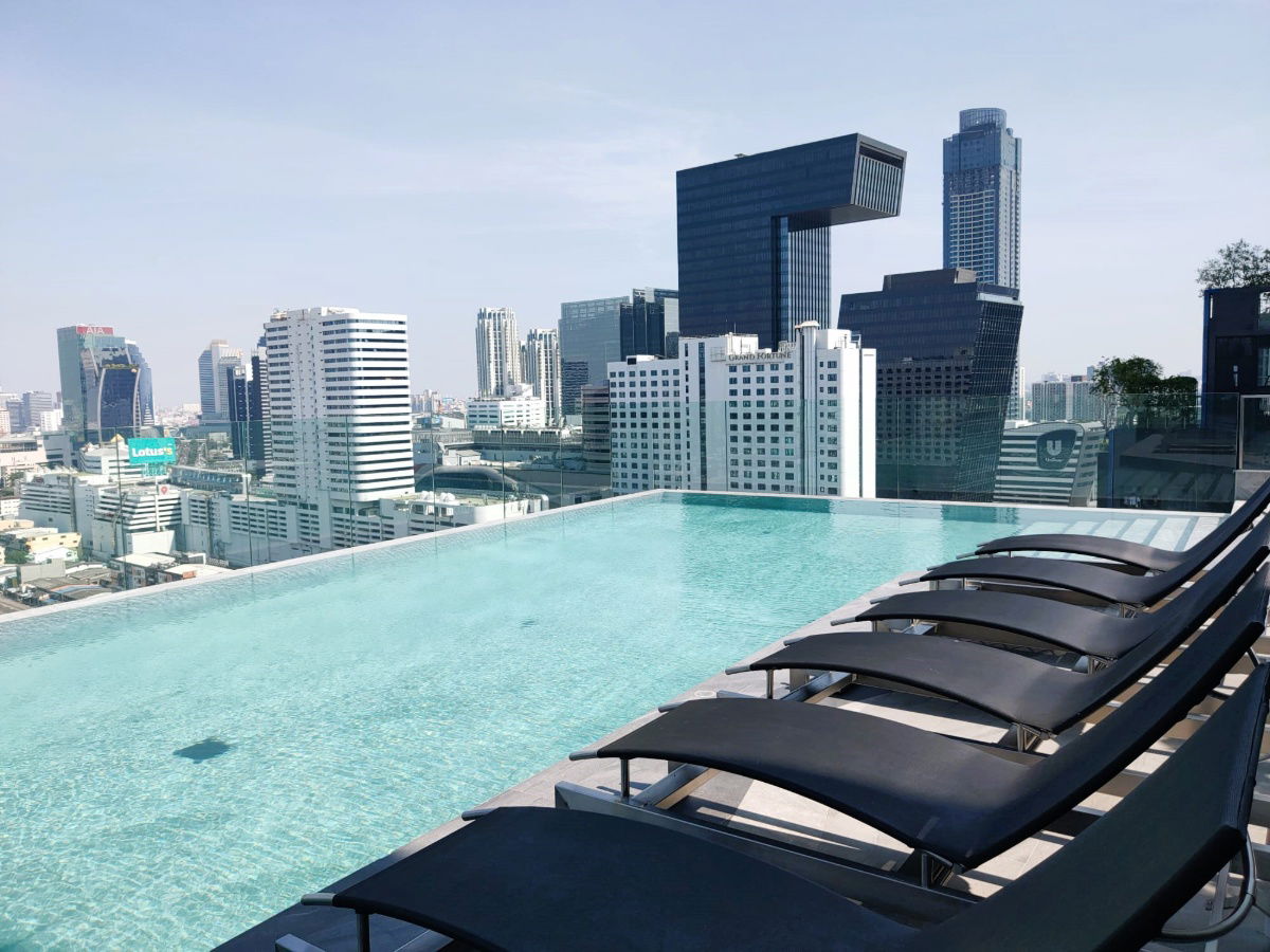 รูป ✨ ให้เช่า ไนท์​บริดจ์​ สเปซ​ พระรา​ม​ 9 คอนโดหรู Duplex Style​ ✨ - รูปที่ 10/10