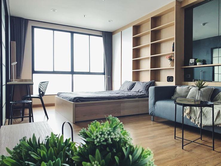 รูป The tree interchange condo บางซื่อ-เตาปูน - ห้องสวย Built-in ครบ - รูปที่ 2/6