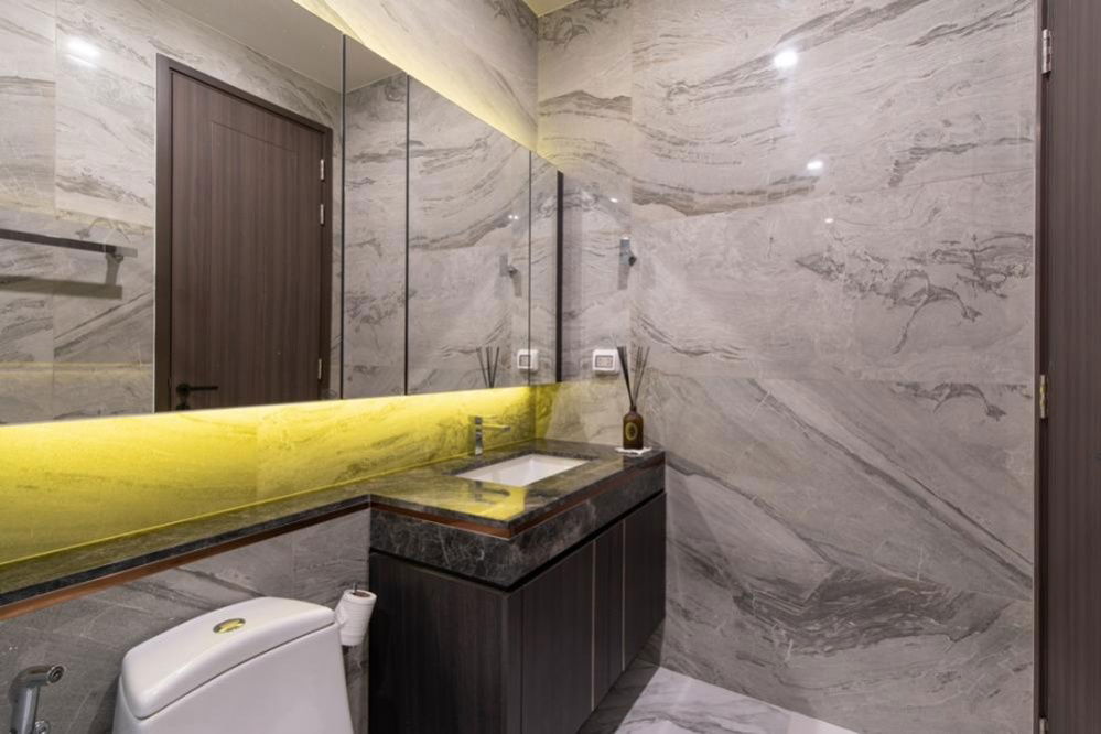 picture 🔥 For Rent !! 🔥 Code C20250800054..........Laviq Sukhumvit 57, 1 bedroom, 1 bathroom, There is a bathtub, furnished, ready to move in 📣📣 - 8/12