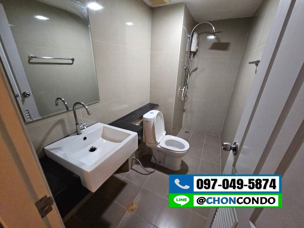 รูป Living Avenue ตึกC ชั้น2 บางแสน -------------ห้องใหญ่+วิวสระ------------Tel 097-049-5874 (Line: @choncondo มี@ด้วย) - รูปที่ 4/4