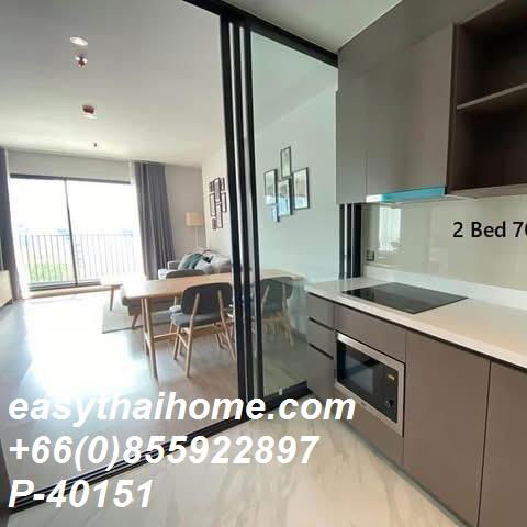 รูป P-40151 ให้เช่า คอนโดริทึ่ม เอกมัย Soi Sukhumvit 63, Khlong Tan Nuea, Watthana, Bangkok พร้อมอยู่ ราคาถูก Line Id @easythaihome 085-592-2897 - รูปที่ 4/9