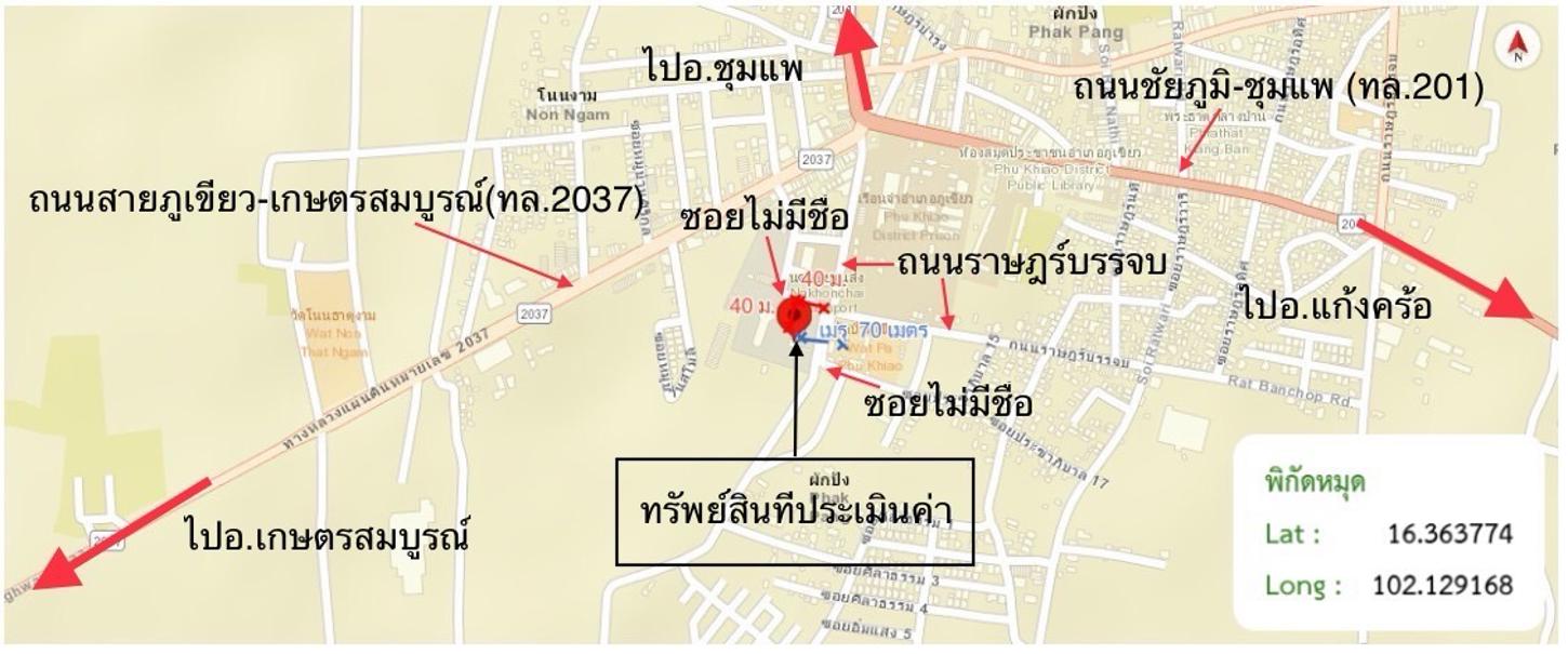 รูป บ้านเดี่ยว สำหรับขาย - ผักปัง ภูเขียว ชัยภูมิ - รูปที่ 36/36
