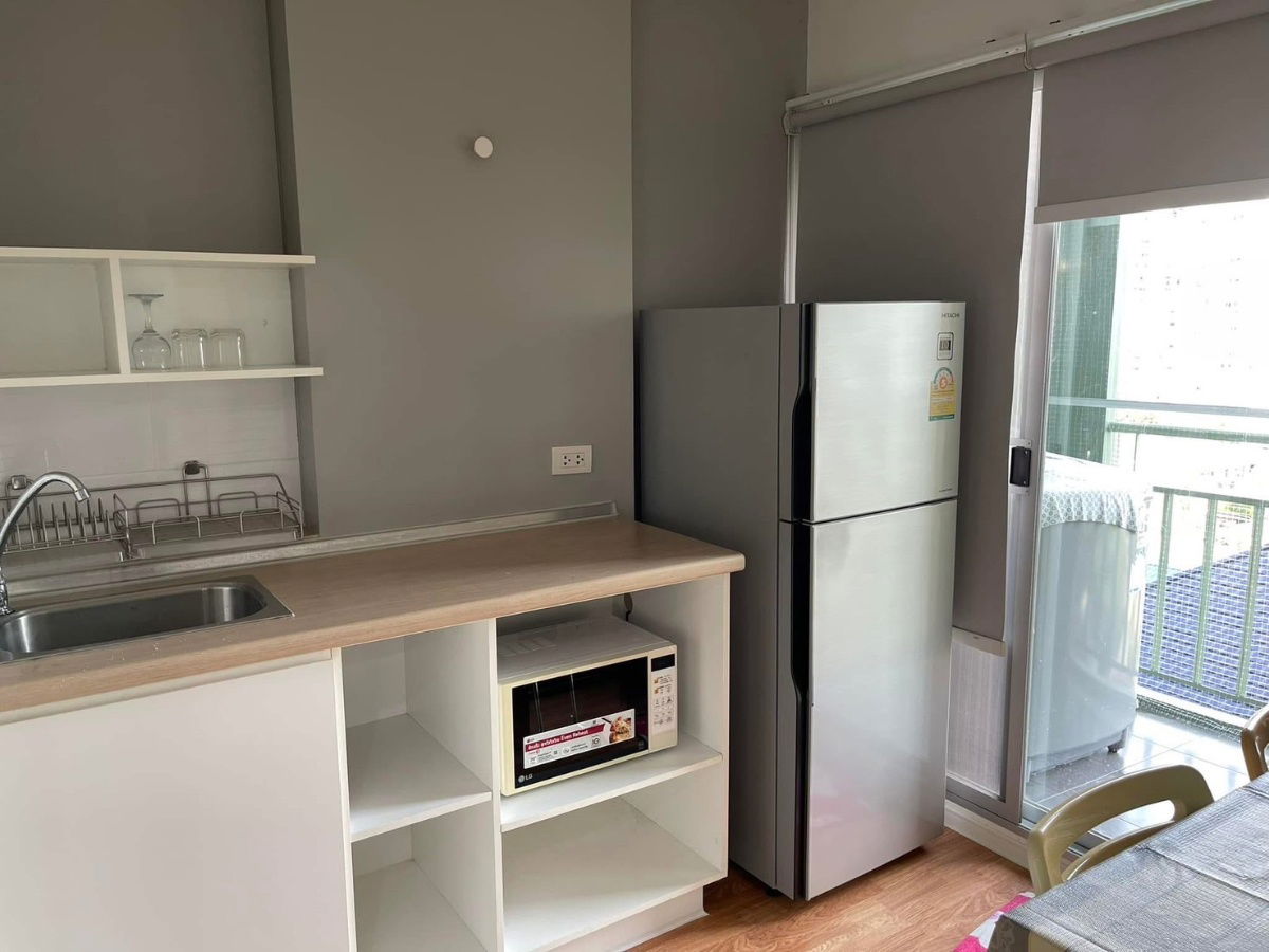 picture ✨For rent: Lumpini Mixx Theparak-Srinakarin, beautiful room, good location, near the BTS, affordable price, ready to move in 🏙️ - 2/10