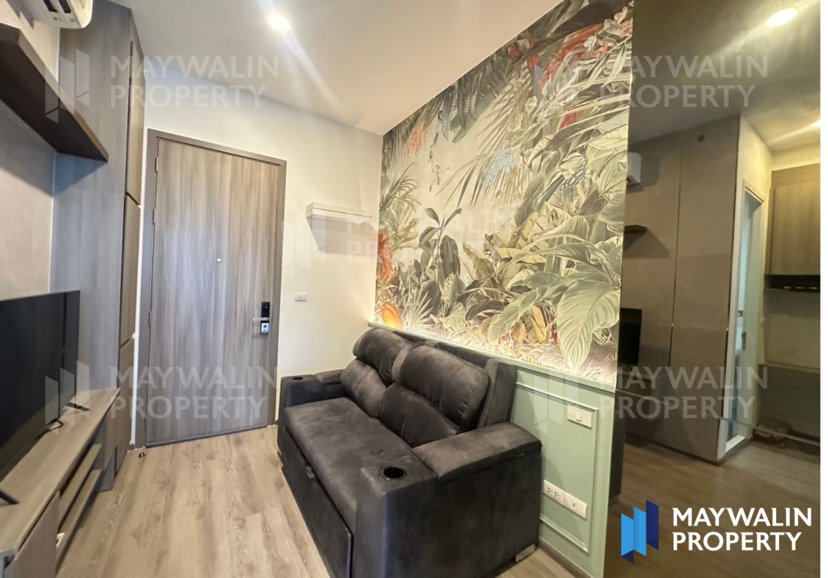 รูป 📌 ให้เช่า Knightsbridge kaset - society (ไนท์บริดจ์ เกษตร โซไซตี้) ☘ Studio I 27 sqm ☘ ราคา 16k‼ 🔥🔥 ถูกที่สุดในโครงการ🔥🔥📲 Line ID: 0842932624 - รูปที่ 2/8