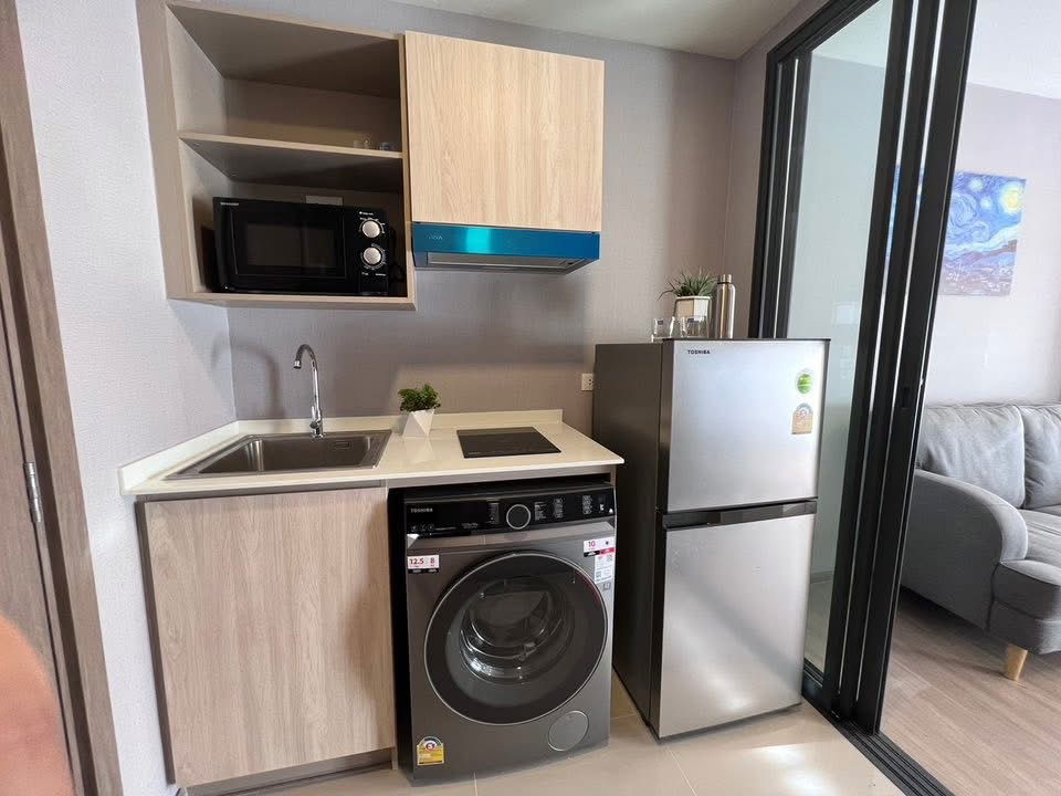 picture For rent 📍 THE MUVE Bangna 📍 Fully furnished and equipped, near Burapha Withi Expressway - 7/10