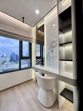 📌 For Rent Condo LIFE RAMA 4-ASOKE Building 1, Floor 27,1 bed room, Room size 39 sqm