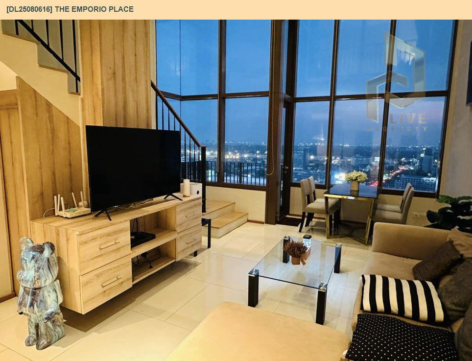 picture DL25080616 Condo for rent, The Emporio Place near BTS Phrom Phong, ready to move in, call urgently 0656133286 LineID @655ebbvc - 2/13