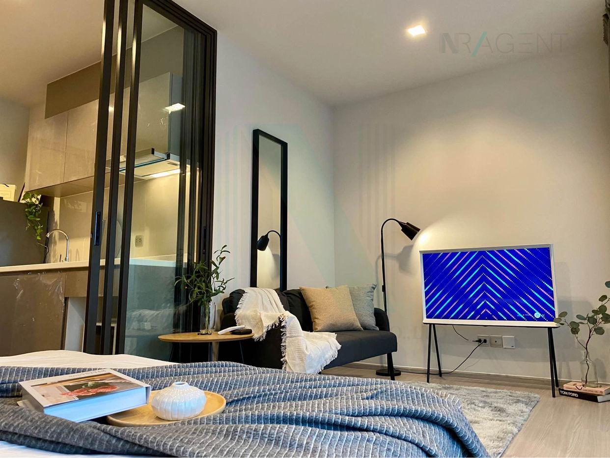 picture 🔺 For Rent Condo LIFE ASOKE - RAMA 9 Building B, Floor 34,Studio, Room size 28 sqm - 5/8
