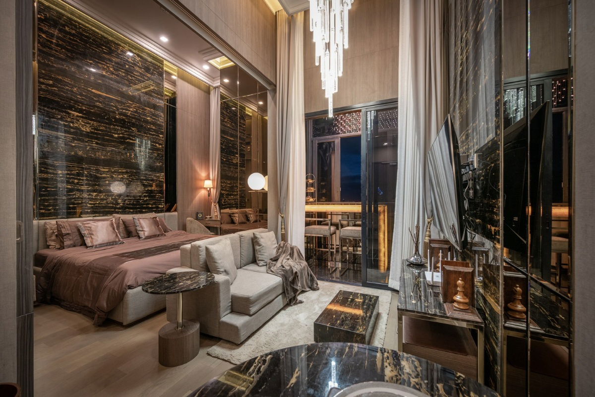 รูป ให้เช่า Ashton Asoke ติดรถไฟฟ้า อยู่ชั้นสูง ตกแต่งครบ สไตล์ luxury - รูปที่ 3/15