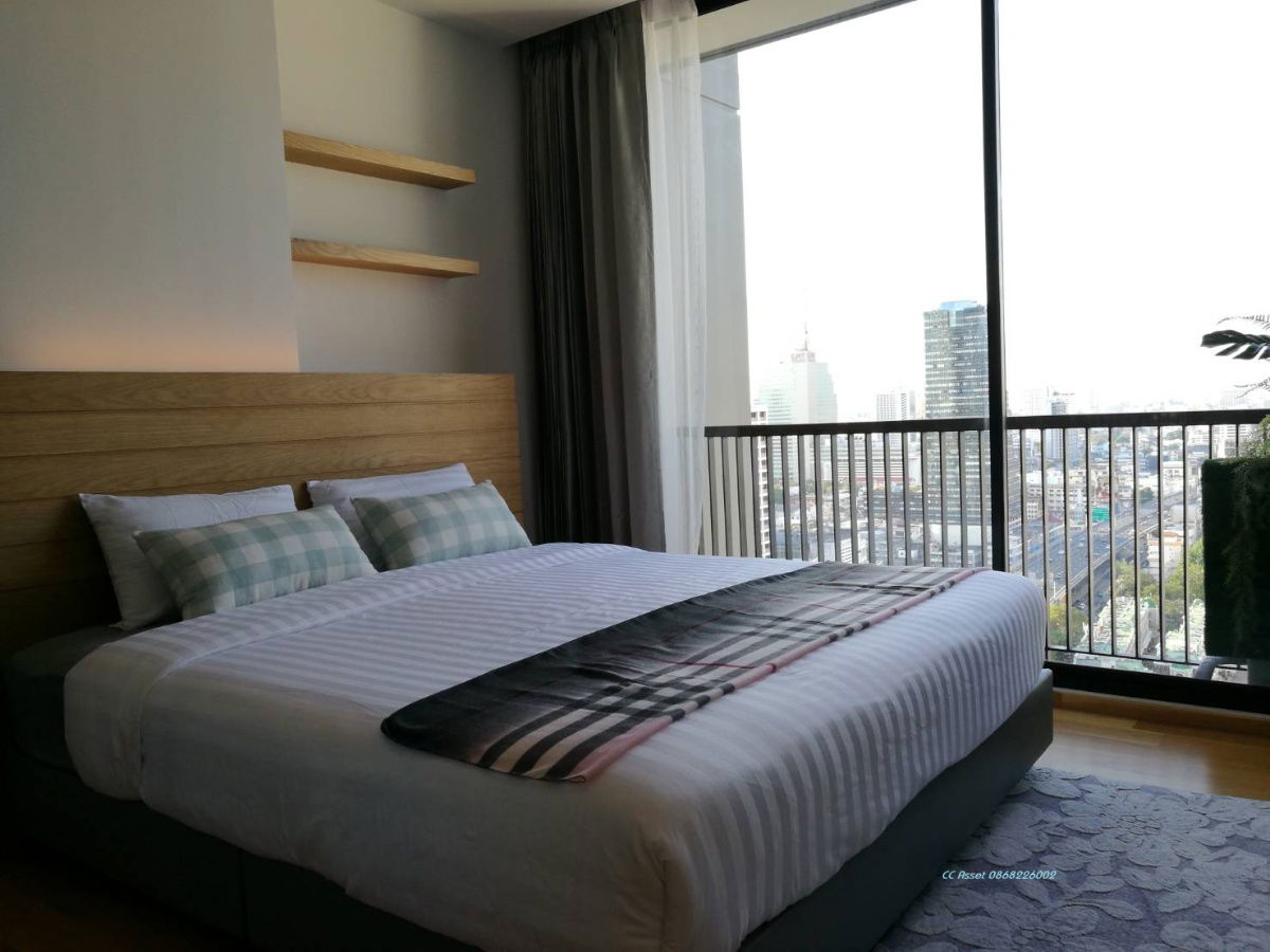 picture ( UL2508142 ) Tel/Line 096-2479369 , FOR RENT NOBLE REVO SILOM 1 Bedroom 1 Bathroom 34 Sq.M. High floor✨ - 4/8