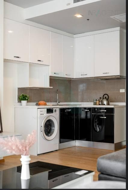 รูป 🚩 ให้เช่าคอนโด โนเบิล รีไฟน์ อาคาร 1 ชั้น 21 1 ห้องนอน ขนาด 56 ตรม ใกล้ โรงพยาบาล สมิติเวช - รูปที่ 8/8