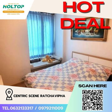 #Z1981💥180868🔥 Condo for rent at Centric Scene Ratchavipha