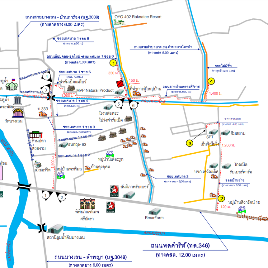 รูป บ้านเดี่ยว สำหรับขาย  บางเลน บางเลน นครปฐม - รูปที่ 12/12
