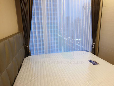 🔺 For Rent Condo THE SAINT RESIDENCES Building B, Floor 23,1 bed room, Room size 30.00 sqm