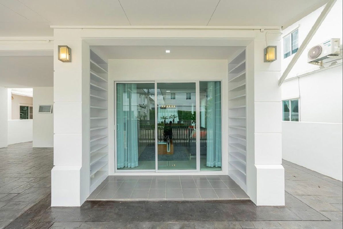 picture House for rent at Pruksaville 75 Mae Hia, fully furnished, near Ambassador Bilingual Academy Chiang Mai.- RW006813 - 4/19