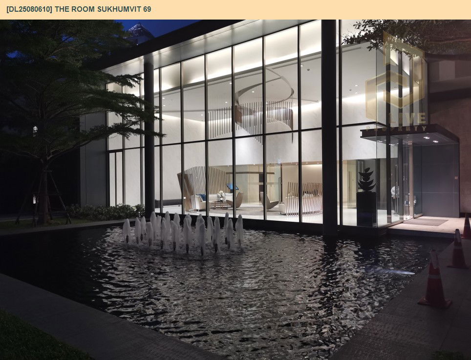 picture DL25080610 Condo for rent, The Room Sukhumvit 69 near BTS Phra Khanong, ready to move in, call urgently 0656133286 LineID @655ebbvc - 11/12