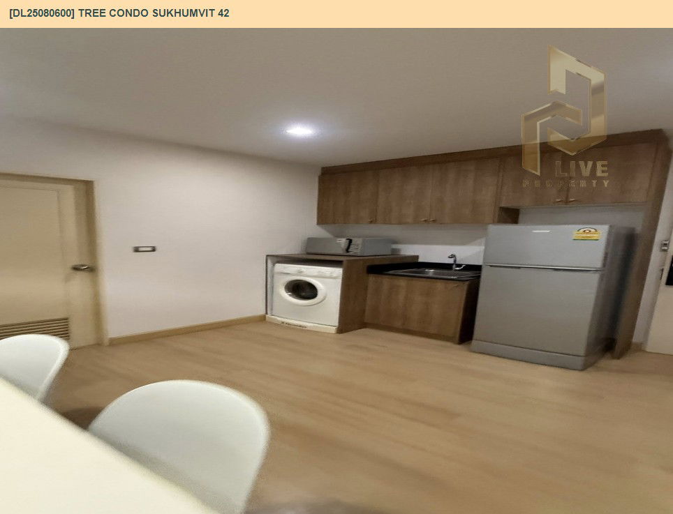 รูป DL25080600 ให้เช่าคอนโด ทรี คอนโด สุขุมวิท 42 (Tree Condo Sukhumvit 42) ใกล้ BTS เอกมัย พร้อมเข้าอยู่ โทรด่วน 0638692663 LineID @655ebbvc - รูปที่ 17/23