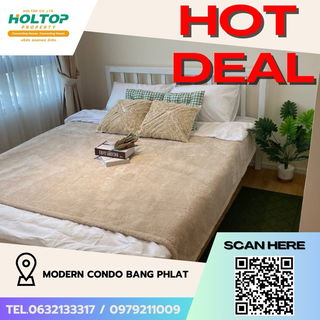 รูปภาพ #Z1987💥180868🔥ให้เช่าคอนโด Modern Condo Bang Phlat