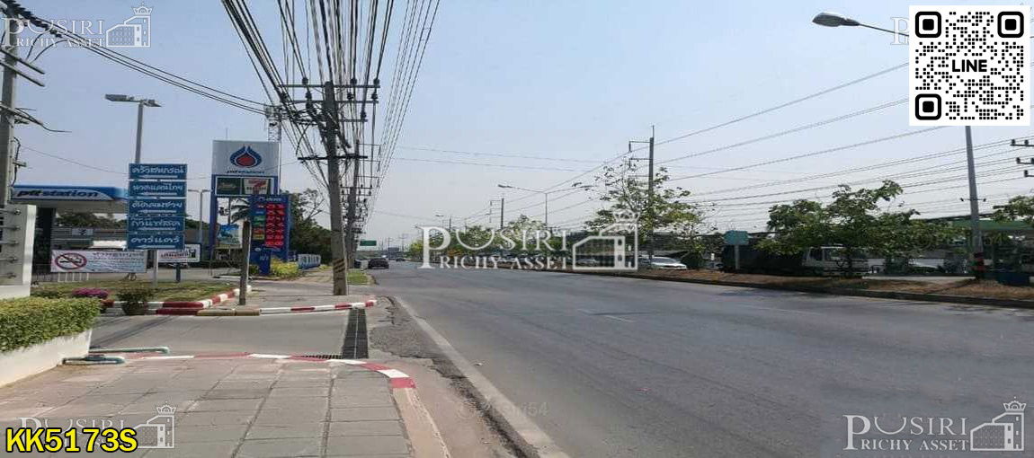 รูป ขายที่สร้างโกดัง 3.5 ไร่ โดดเด่น ลงตัว หน้ากว้าง 68 เมตร ติดถนน 3 ด้าน ซื้อไว้มีแต่ขึ้น เพียง 1 นาทีจากถนนสายใยรัก - KK5173S - รูปที่ 5/5