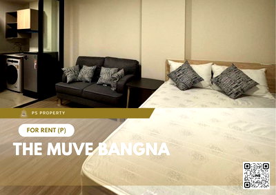 Condos for rent : For rent 📍 THE MUVE Bangna 📍 Fully furnished and equipped, near Burapha Withi Expressway
