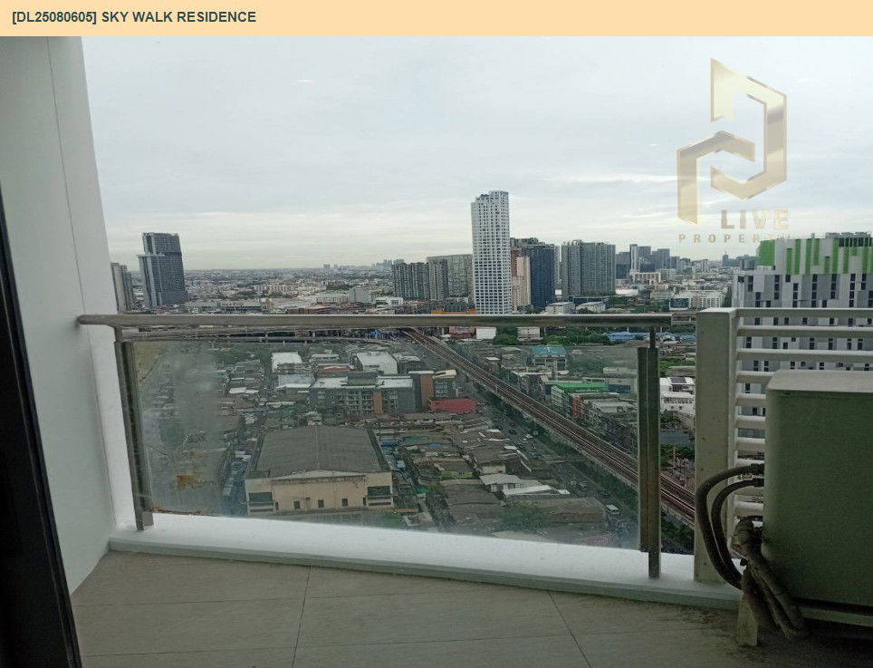 picture DL25080605 Condo for rent, Sky Walk Residence  near BTS Phra Khanong, ready to move in, call urgently 0656133286 LineID @655ebbvc - 10/10