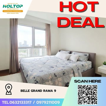#Z1974💥180868🔥Condo for rent: Belle Grand Rama 9