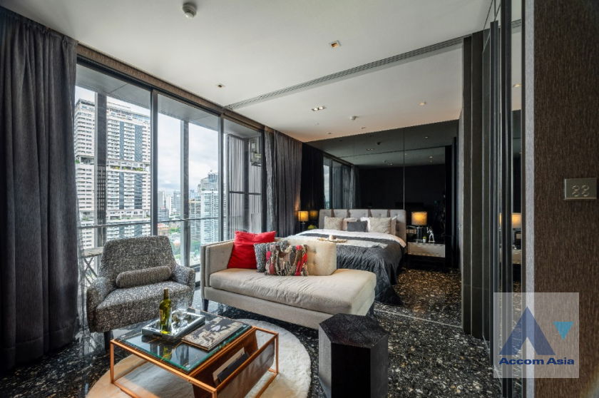รูป 🔼🔽 AccomA 📩 Sleek high-floor condominium with bold style in Sukhumvit (AA41343) - รูปที่ 4/18