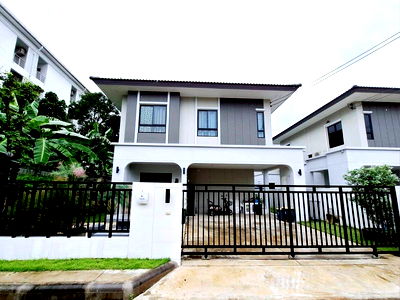 Houses for sale Lumlukka Road : Corner detached house for sale, peaceful and private | Mitti Lumlukka – Khlong 6