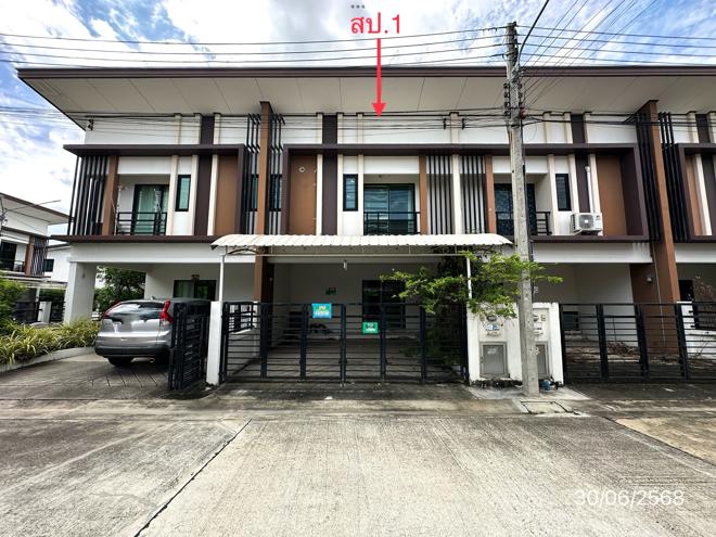 รูป ทาวน์เฮ้าส์ สำหรับขาย บ้านฟ้า กรีนเนอรี่ ปิ่นเกล้า-สาย 5 บางกระทึก สามพราน นครปฐม - รูปที่ 1/24