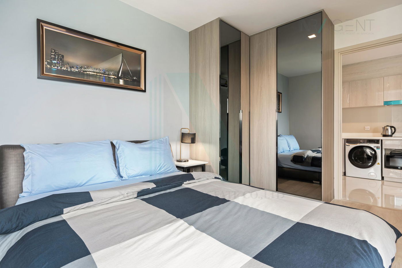 picture For Rent Condo LIFE ONE WIRELESS Building 1, Floor 16,2 bed room, Room size 45.00 sqm - 3/8