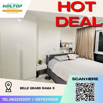 #Z1972💥180868🔥 Condo for rent: Belle Grand Rama 9