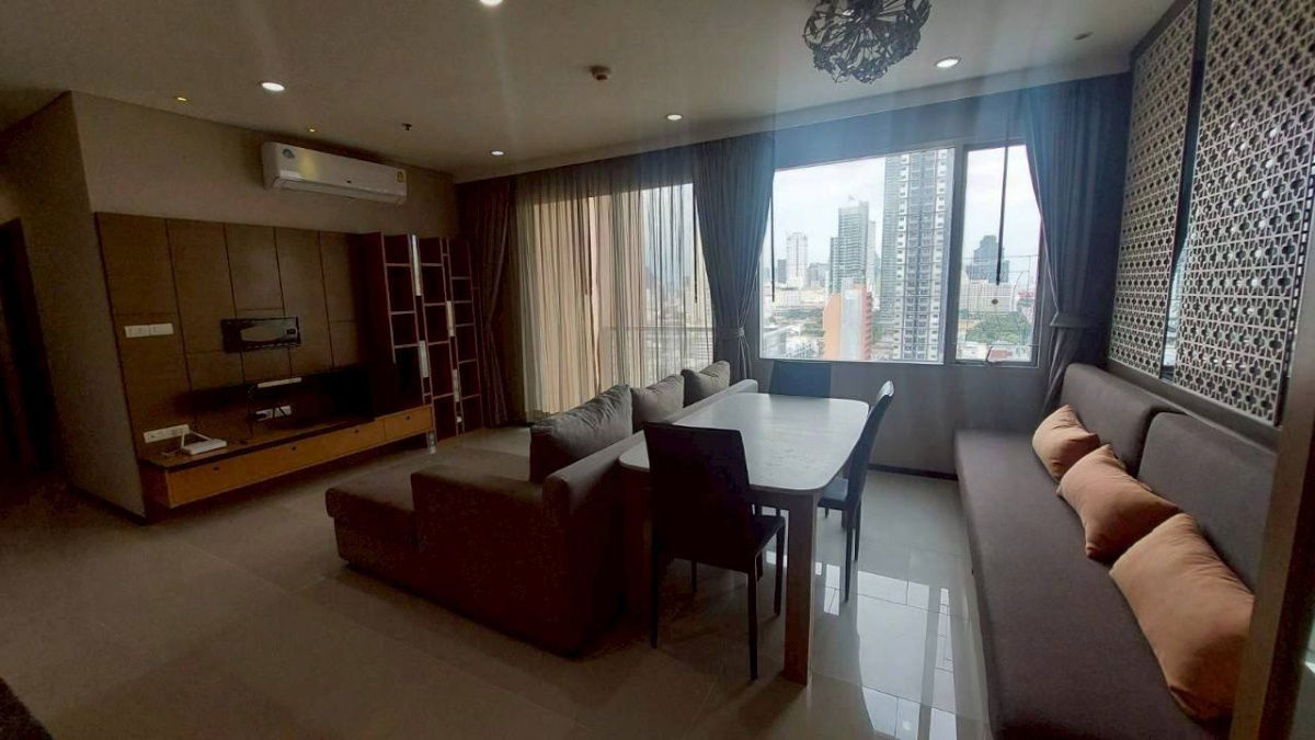 รูป WS2412 [เช่า] Villa Sathorn Condo 📍 ติด BTS กรุงธนบุรี 💰 ค่าเช่า 42,000 บาท/เดือน  - รูปที่ 1/17