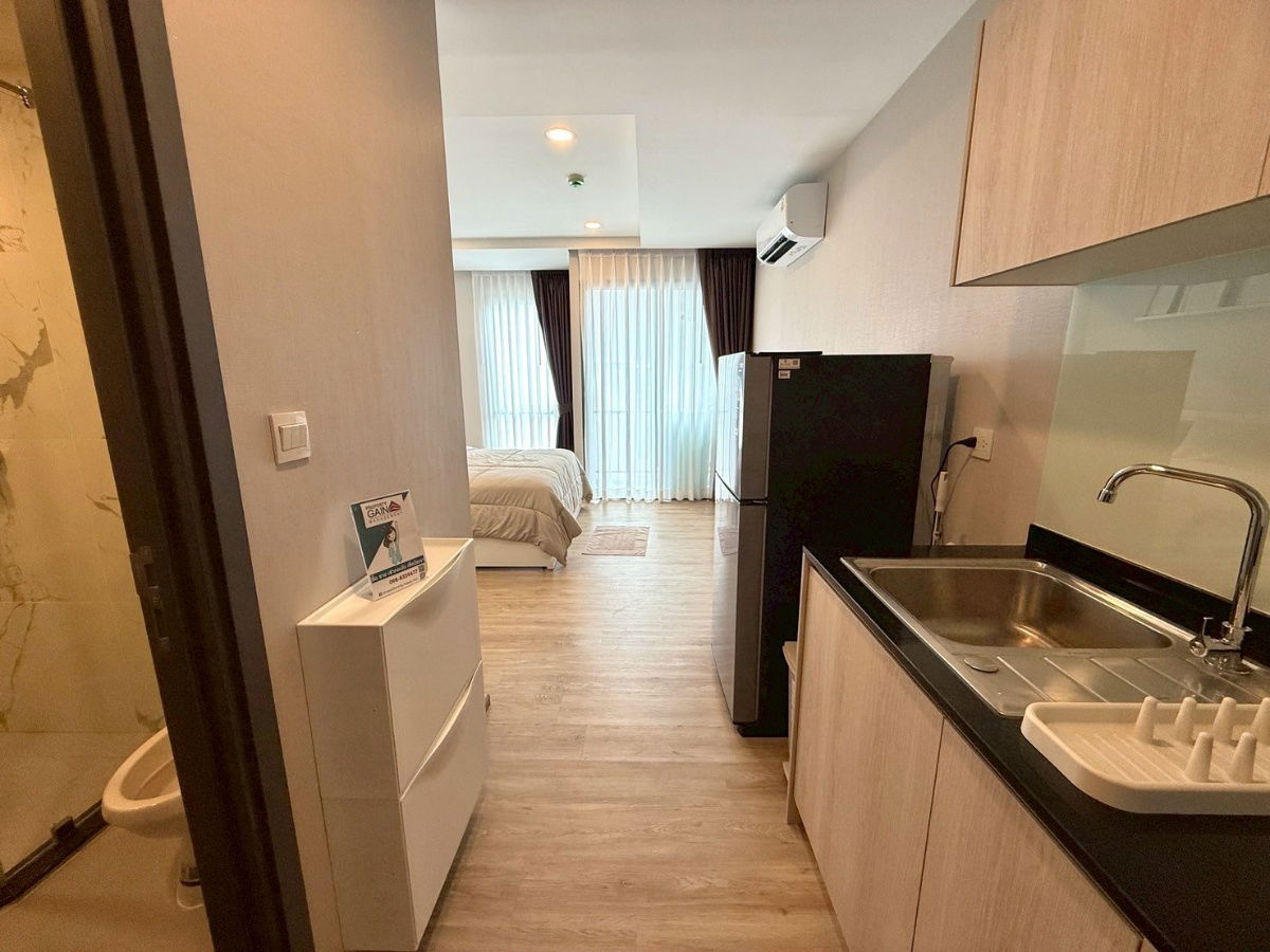 รูป 📌 NEW❗ ตึก Hampton West ใหม่ล่าสุด City Link Condo ✨ ห้อง Studio 24 ตรม. ชั้น 6 💸 ราคาเช่าเพียง 8,000 บาท/เดือน - รูปที่ 10/19