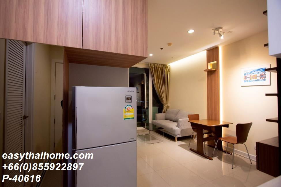 รูป P-40616 ให้เช่า คอนโด ที.ซี. กรีน Condominium Rama IX Rd, Huai Khwang, Bangkok พร้อมอยู่ ราคาถูก Line Id @easythaihome 085-592-2897 - รูปที่ 2/5