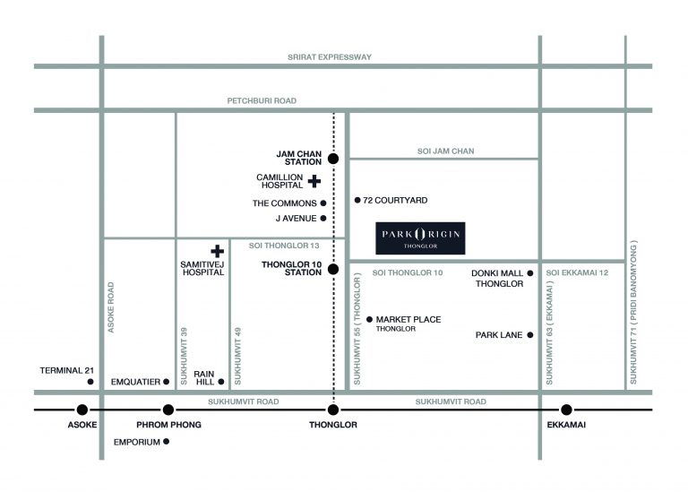 รูป 📌📌 เช่าด่วน !!! PARK ORIGIN THONGLOR แบบ 1ห้องนอน🔰 ขนาด : 30 ตร.ม.🔰 ราคาดีมาก📌📌 - รูปที่ 8/8